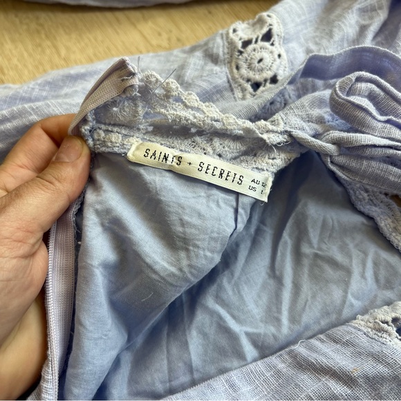 Sweetheart Corset-back Lantern Sleeve dress - Picture 11 of 16